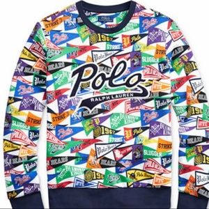 Polo Script Flag Sweatshirt